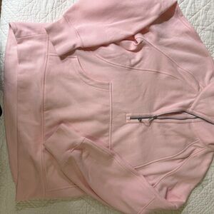 Lululemon Athletica Pink Half-Zip Hoodie